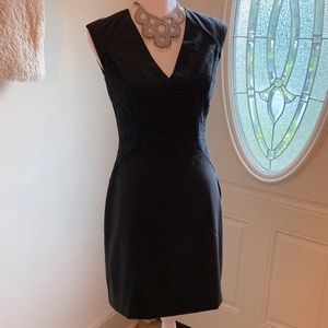 Super cute Rebecca Taylor LBD with lace detail!